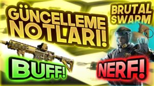 SUSTURUCU METAYA GİREBİLİR! BRUTAL SWARM SEZONU GÜNCELLEME NOTLARI! - Rainbow Six Siege