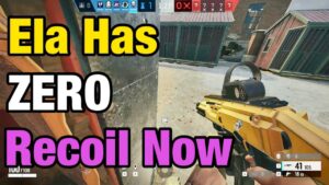 The NO RECOIL Ela - Rainbow Six Siege