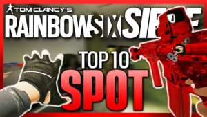 Top 10 SPOTS de PRO PLAYERS #1 | Brutal Swarm | Caramelo Rainbow Six Siege Gameplay Español