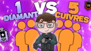 1 DIAMANT vs 5 COPPERS ! - Rainbow Six Siège