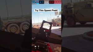 Best Spawn Peek Spot on Outback in R6 👀 #shorts #rainbowsixsiege