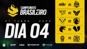 CAMPEONATO BRASILEIRO 2022 - 3° TURNO - PLAYDAY 4 - Rainbow Six Siege