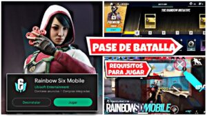 COMO SE PODRÁ DESCARGAR RAINBOW SIX MOBILE! REQUISITOS PARA JUGAR Y PASE DE BATALLA