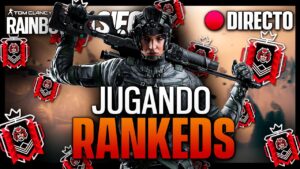🔴 Jugando RANKEDS ((perdemos mucho, me tilteo, y luego ganamos todo) | Caramelo Rainbow Six Siege