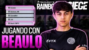 Jugando con BEAULO (Partidaza) | Brutal Swarm | Caramelo Rainbow Six Siege Gameplay Español