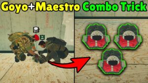 *NEW* Goyo & Maestro Trap Trick To Counter Plant Safely - Rainbow Six Siege Brutal Swarm