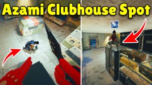 PRO Azami Spot On Clubhouse Basement That No One Knows! - Rainbow Six Siege Brutal Swarm