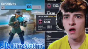 REACTING TO The HIGHEST Sensitivity Console Champion in The World - RAINBOW SIX SIEGE