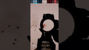 Rainbow six siege, they had us in the first half.