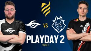 Team Secret VS G2 Esports // Rainbow Six European League 2022 - Stage 3 - Playday #2