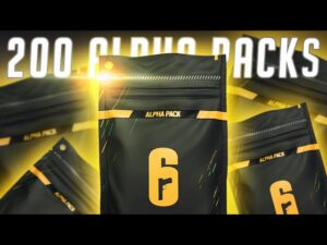 The Ultimate Alpha Pack Opening - Rainbow Six Siege (Brutal Swarm)