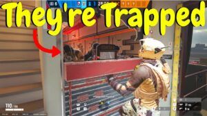 Trapping Attackers Inside Plane in Rainbow Six Siege