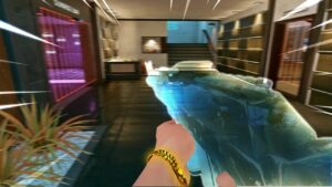 slamming champs with an invisible gun