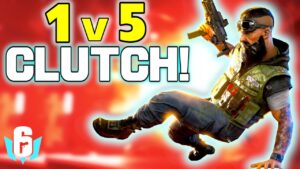 1 v 5 EPIC CLUTCH! Rainbow Six Siege Mobile