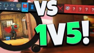 1v5 Clutch con Kapkan! [Rainbow 6 Siege ITA Gameplay Ranked PC]