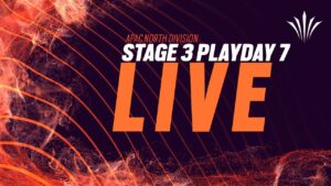 // APAC North - Stage 3 - Playday #7