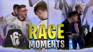 Best Pro RAGE & TRASH TALK Moments In Rainbow Six Siege