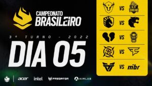 CAMPEONATO BRASILEIRO 2022 - 3° TURNO - PLAYDAY 5 - Rainbow Six Siege
