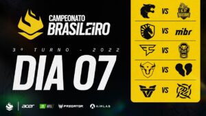 CAMPEONATO BRASILEIRO 2022 - 3° TURNO - PLAYDAY 7 - Rainbow Six Siege
