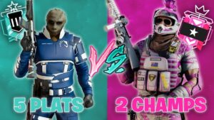 Can 2 Champions Beat 5 Plats In Rainbow Six Siege?
