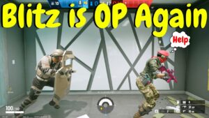 Chasing Defenders w/ Blitz in Rainbow Six Siege