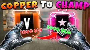 Copper To Champ Experience In Rainbow Six Siege