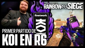 Esta es la PRIMERA PARTIDA de KOI en Rainbow Six Siege | Caramelo Rainbow Six Siege Gameplay Español