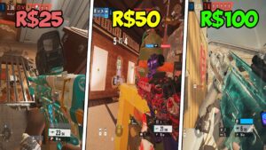 Eu PAGUEI 3 Editores Para Editar Um HIGHLIGHT de Rainbow Six Siege