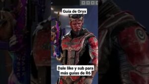 Guía de ORYX #short #shorts #rainbowsixsiege Rainbow Six Siege Gameplay Español