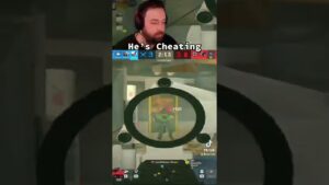 He HAS to be CHEATING! - Rainbow Six Siege #r6s #shorts