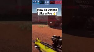 How To Defend Like a Professional R6 Player 🏆 #shorts #rainbowsixsiege