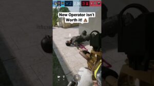 New Operator is Definitely Not Worth it in R6 Siege 🤨 #shorts #rainbowsixsiege