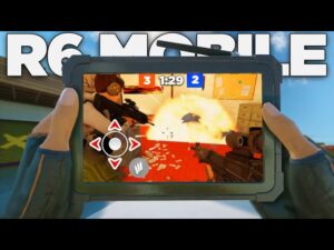 Playing RANKED On My Phone - R6 Mobile Ranked First Look