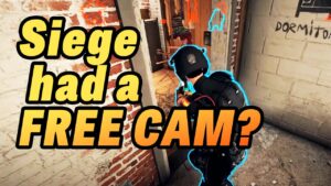 Rainbow Six Siege had a free cam in replay? Where did it go?
