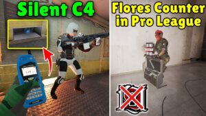 Smartest Pro Players Shield Trick To Counter Flores! | New *Silent* C4 Trick  - Rainbow Six Siege