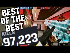 What 90000 Kills on Rainbow Six Siege Looks Like
