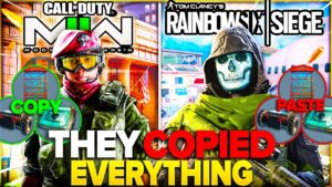 all the ways modern warfare 2 COPIED rainbow six siege shamelessly! (COD MW2022)