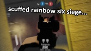 i played SCUFFED rainbow six siege...