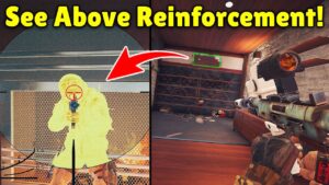 BIG BRAIN [Glaz + Kali] Trick To See Above This Reinforced Wall - Rainbow Six Siege