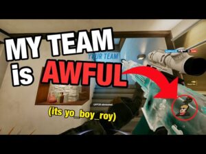 I Had To Carry the WORST Players in Rainbow Six Siege