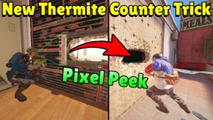 NEW CRAZY Thermite Counter Trick Using Pixel Peek Mira - Rainbow Six Siege