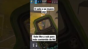 O sale o se muere 🤣 Rainbow Six Siege Gameplay Español
