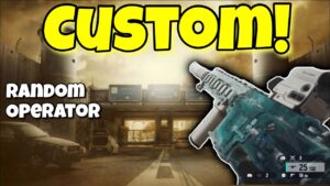 Rainbow Six Siege Custom #mitspielen! Random Operator🦁!