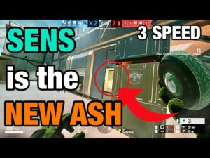 SENS is the NEW ASH (3 SPEED SENS) - Rainbow Six Siege