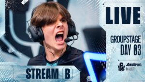 Six Jönköping Major – Group Stage – Day 3 – Stream B
