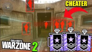 UN DIAMANT DE RAINBOW SIX SIEGE TESTE WARZONE 2, JE TOMBE DIRECTEMENT SUR UN CHEATER !