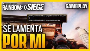 Un ENEMIGO se LAMENTA por MI | Caramelo Rainbow Six Siege Gameplay Español