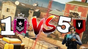 1 CHAMPION VS 5 CUIVRE! - Rainbow Six Siege