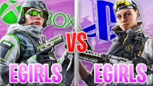 Can Xbox E-Girls Beat PS5 E-Girls? - RAINBOW SIX SIEGE