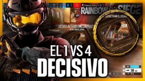 El 1 vs 4 DECISIVO pero PARA NADA | Solar Raid | Caramelo Rainbow Six Siege Gameplay Español